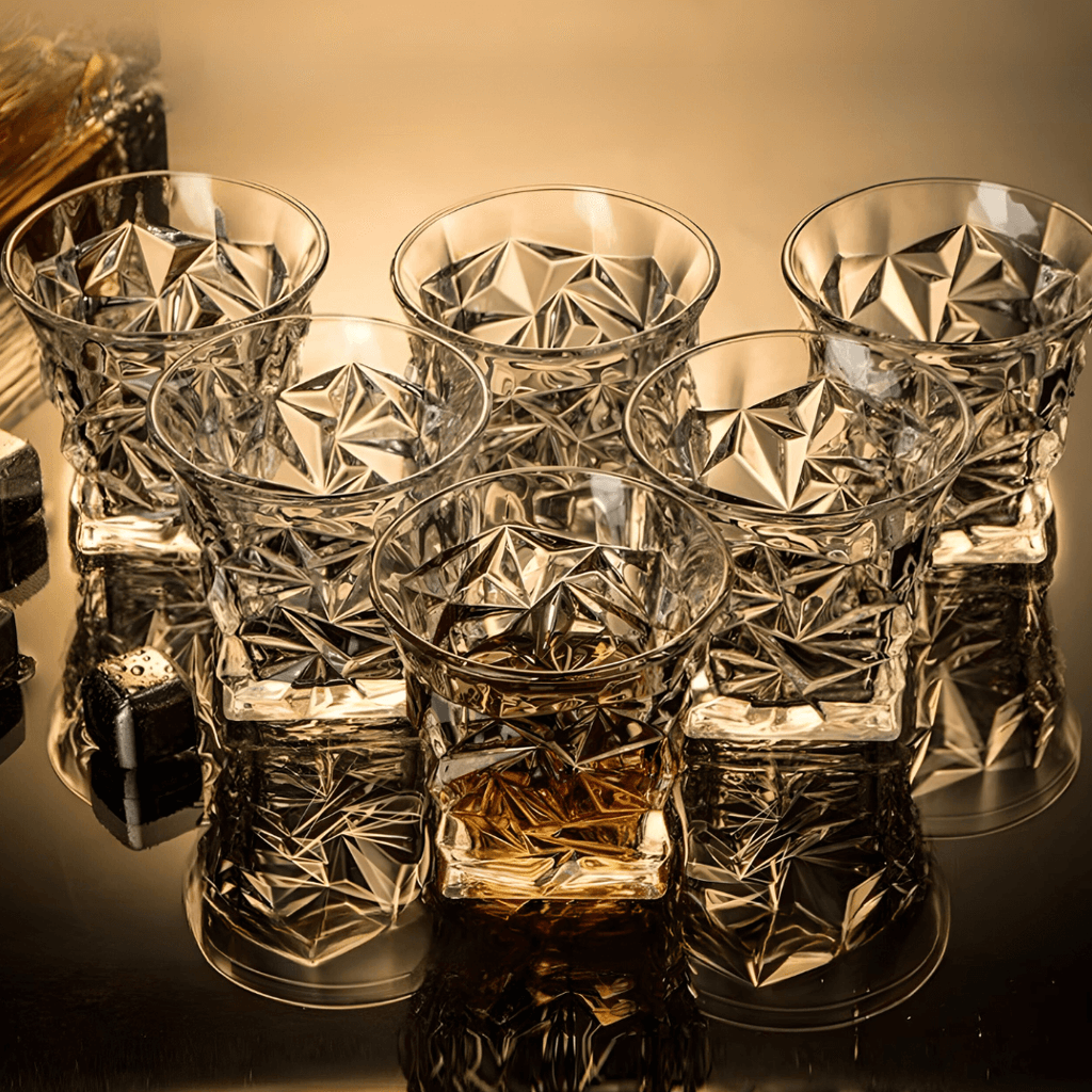 Vayu Sculpted Glass Set - product image 6